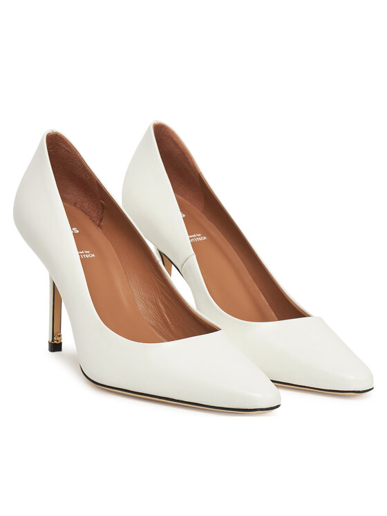 BOSS BOSS Scarpe stiletto Charlize 50536288 Bianco