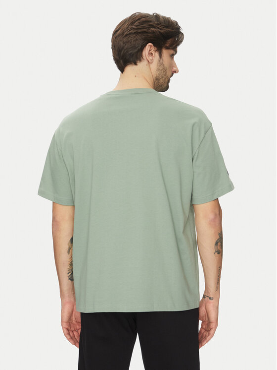 adidas adidas T-Shirt Star Wars The Mandalorian JI5718 Zielony Oversize