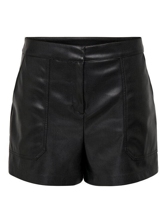 ONLY ONLY Tehisnahast šortsid Tricia 15287184 Must Baggy Fit