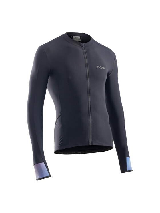 Northwave Northwave Koszulka rowerowa Fahrenheit Jersey Ls Czarny Slim Fit
