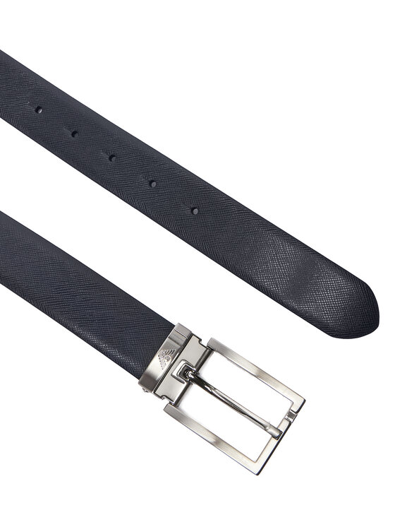 Emporio Armani Emporio Armani Vyriškas Diržas Y4S498 YLP4E 81285 Tamsiai mėlyna