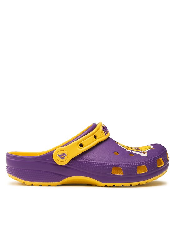 Crocs Crocs Παντόφλες Crocs Classic Nba Los Angeles Lakers Clog 208650 Μωβ