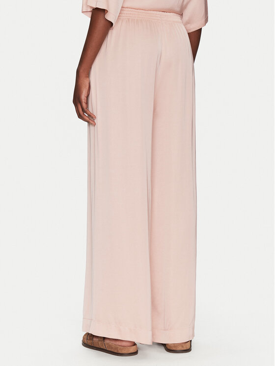 ViCOLO ViCOLO Pantaloni di tessuto TD0008 Rosa Relaxed Fit