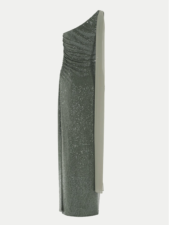 Swing Swing Večerní šaty 5AH15400 Zelená Slim Fit