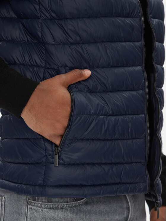 KARL LAGERFELD KARL LAGERFELD Vest 505711 553590 Tumesinine Regular Fit