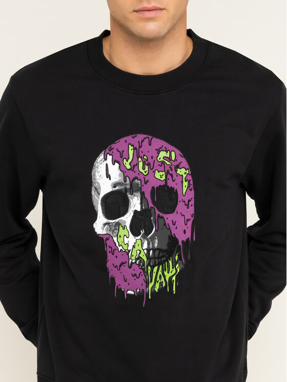 Just Cavalli Just Cavalli Mikina S03GU0072 Čierna Regular Fit