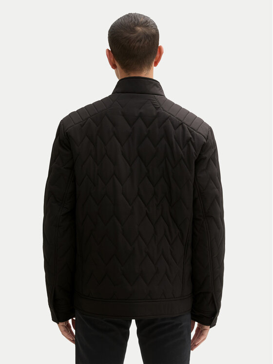 Tom Tailor Tom Tailor Μπουφάν μεταβατικό 1041316 Μαύρο Regular Fit