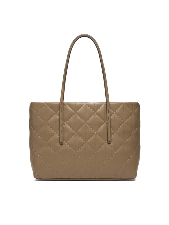 Calvin Klein Calvin Klein Дамска чанта Quilted Small Tote LV04F3325G Бежов