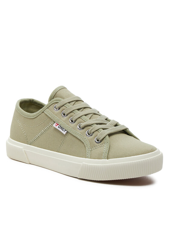 ONLY Shoes ONLY Shoes Sneakersy Nicola 15318098 Zielony