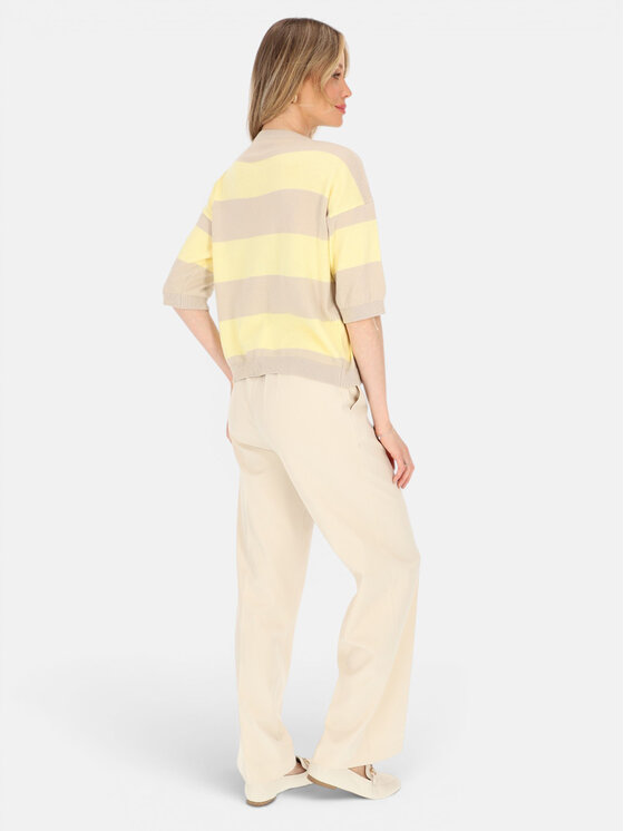 L’AF L’AF Sweter Aria Beżowy Oversize