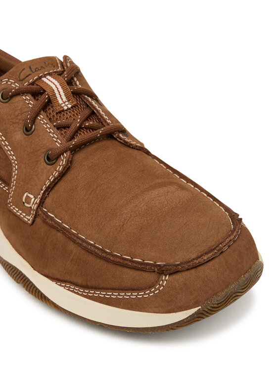 Clarks Clarks Īsi apavi Sailview Lace 26176971 Brūns