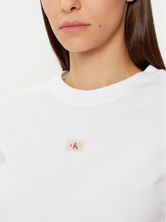 Calvin Klein Jeans Calvin Klein Jeans Футболка J20J225084 Білий Regular Fit