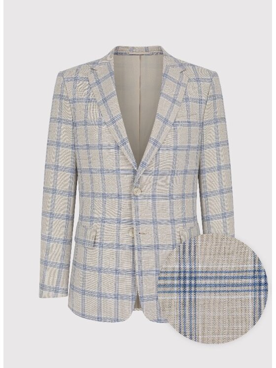 Pako Lorente Pako Lorente Garnitur P23SF-4G-006 Beżowy Slim Fit