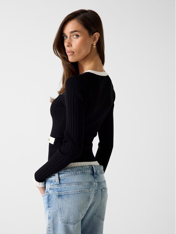 Guess Guess Светр 180588 Чорний Classic Fit