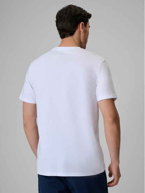 4F 4F T-shirt COMMERCIAL Bianco Regular Fit