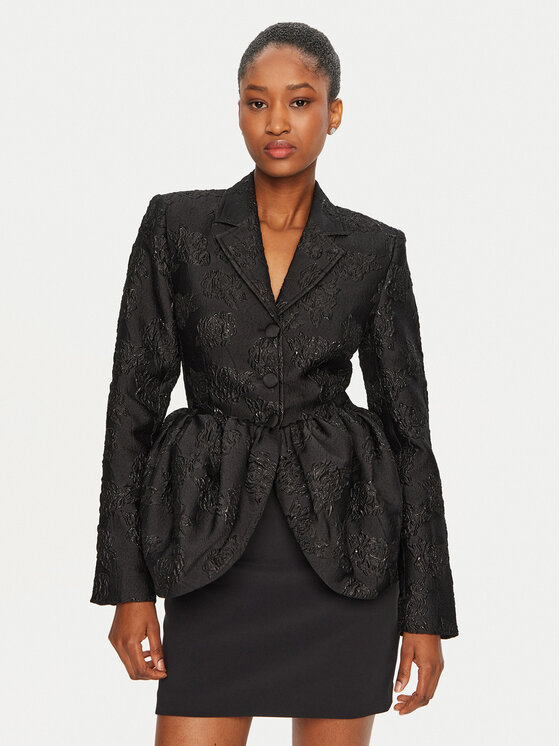 ROTATE ROTATE Sacou 113600100 Negru Slim Fit