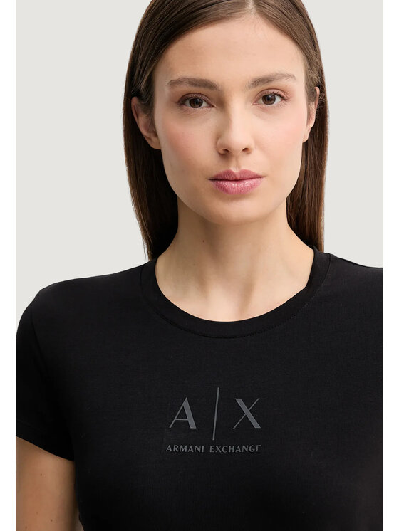 Armani Exchange Armani Exchange T-shirt XW001458 AF16294 Nero Casual Fit