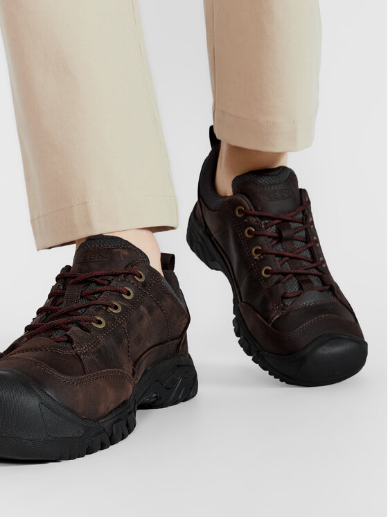 Keen Keen Nizki čevlji Targhee III Oxford 1022513 Rjava