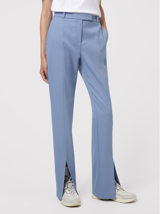 HUGO Hugo Hlače Herlene 50443888 Plava Regular Fit
