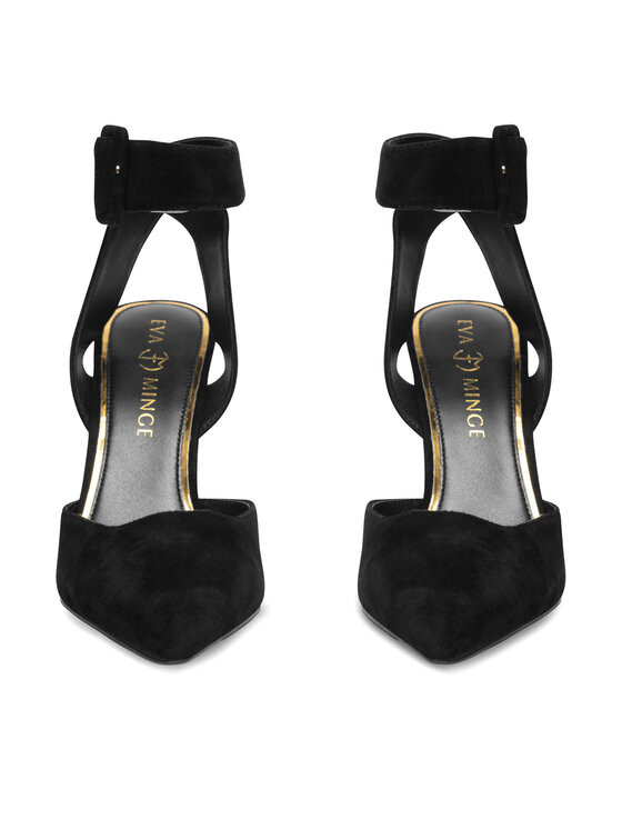 Eva Minge Eva Minge Sandalen SUZANNE-1112A-8 Schwarz