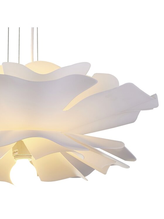 MIAhome MIAhome Lampa PEONY biała 50 cm Biały
