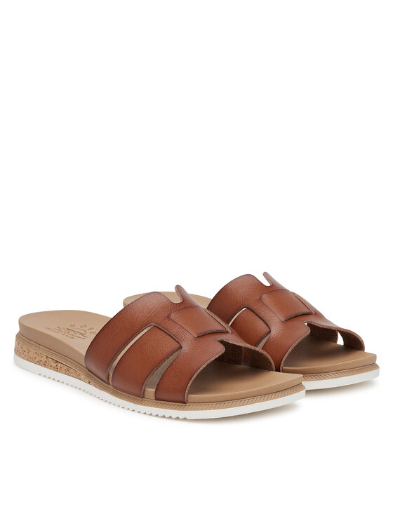 Skechers Skechers Nazouváky BOBS Desert Kiss Low-Peak Look 114707/CSNT Hnědá