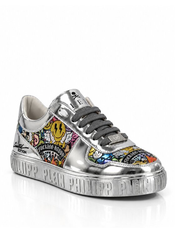 PHILIPP PLEIN PHILIPP PLEIN Sneakersy 31465 Srebrny
