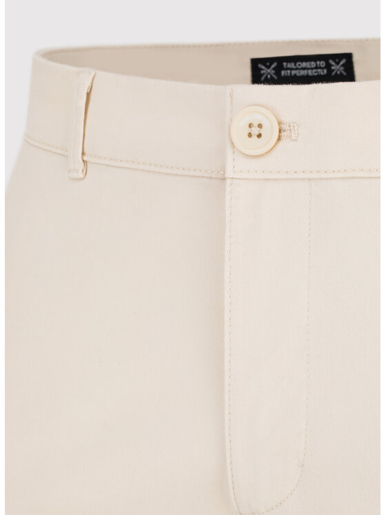Pako Lorente Pako Lorente Chinosy P25SN-WX-007 Beżowy Classic Fit