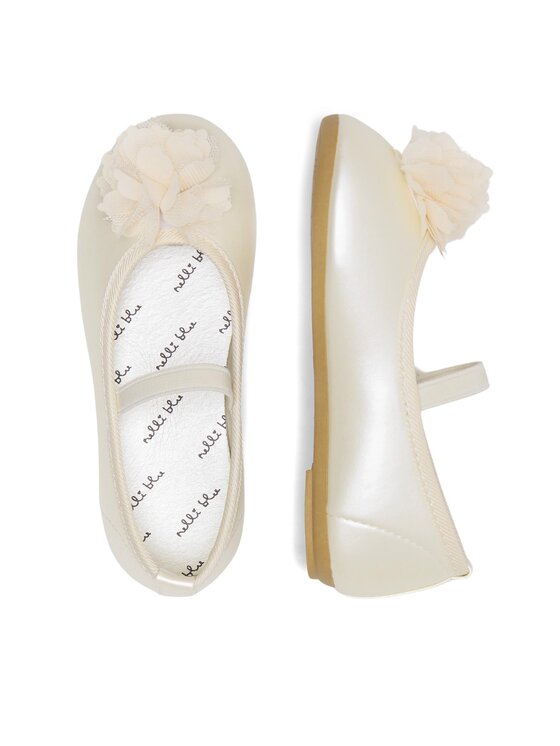 Nelli Blu Nelli Blu Ballerine CF2685-2 Écru