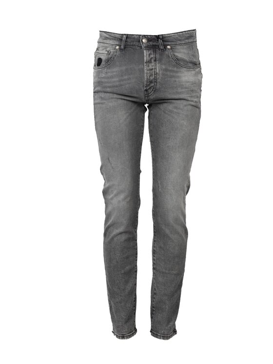 John Richmond John Richmond Jeansy RMA22268JE Šedá Regular Fit