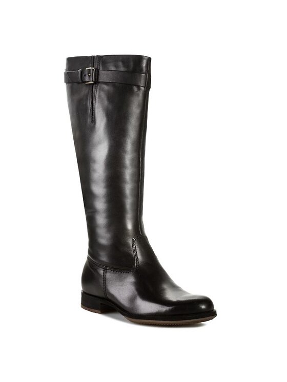 ECCO Oficerki Saunter High Cut Zip 23452301001 Czarny Modivo.pl