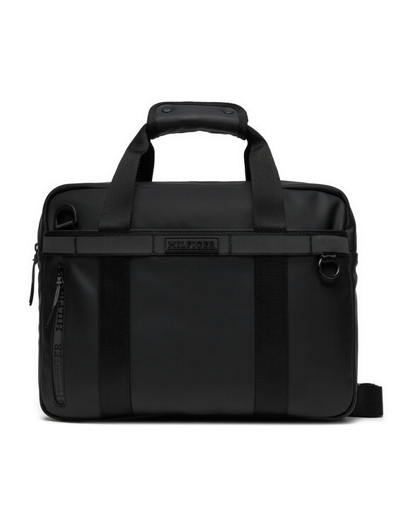 Tommy Hilfiger Taška na laptop AM0AM12745 Čierna
