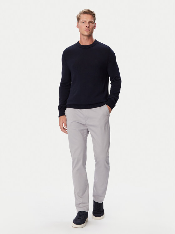 BOSS BOSS Megztinis 50578034 Tamsiai mėlyna Regular Fit