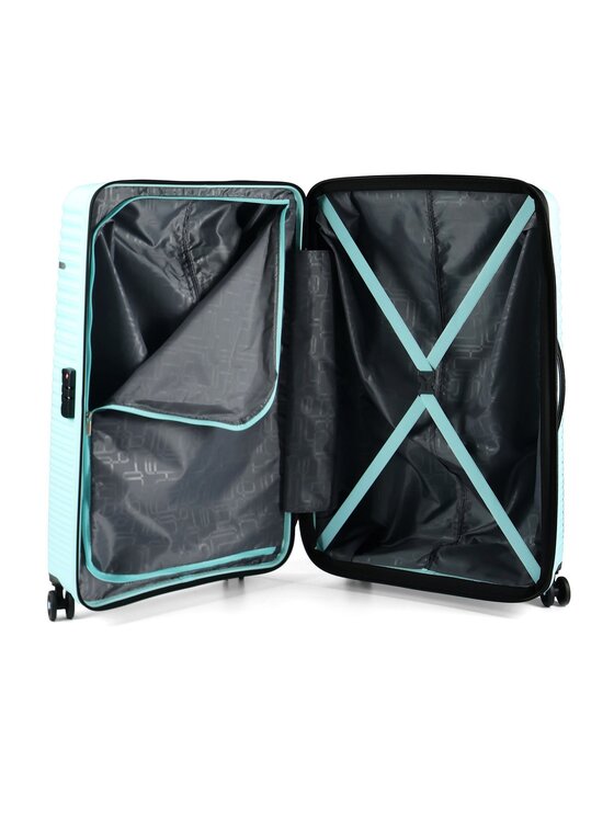 American Tourister American Tourister Walizka średnia 330308 Błękitny