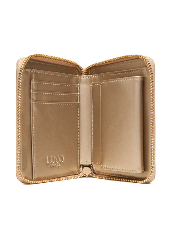 Liu Jo Liu Jo Portafoglio grande da donna Ecs M Zip Around AF5156 E0087 Oro