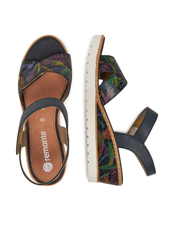 Remonte Remonte Sandalen R6252-15 Dunkelblau