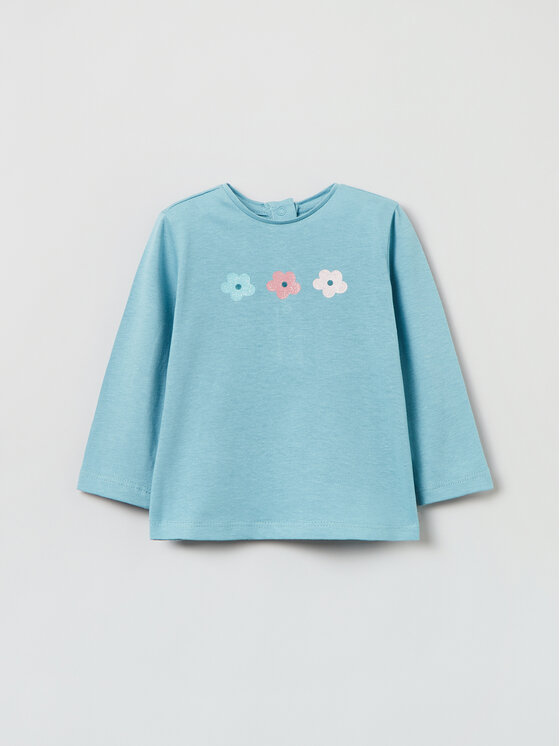 OVS OVS Блузка 1619277 Голубий Regular Fit