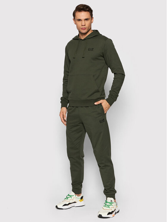 Felpa 8NPM04 PJ05Z 1852 Verde Regular Fit