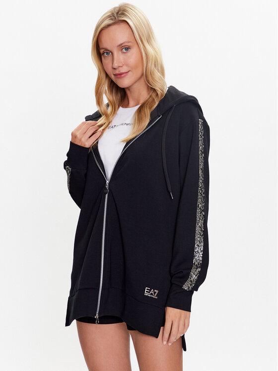 EA7 Emporio Armani Jopa 3RTM32 TJLQZ 1200 Črna Regular Fit