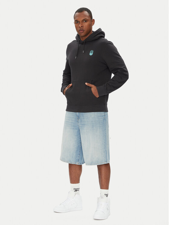 Element Element Majica dugih rukava ELYSF00273 Crna Regular Fit