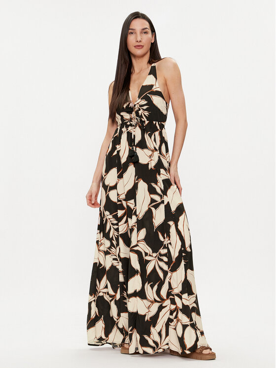 Maaji Maaji Sommerkleid PT1975CLD601 Schwarz Regular Fit