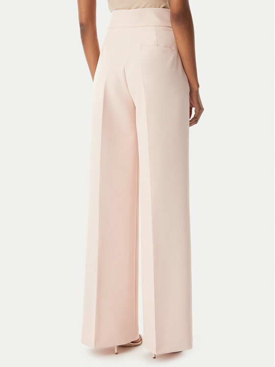 Maryley Maryley Παντελόνι υφασμάτινο 26EB680/43PY Ανοιχτό ροζ Regular Fit