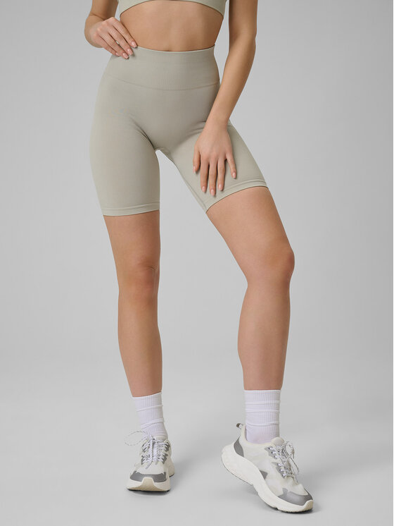 4F 4F Szorty sportowe MULTI ACTIVE Kremowy Slim Fit