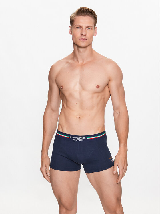 Aeronautica Militare Aeronautica Militare 2er-Set Boxershorts AM1UBX001 Dunkelblau