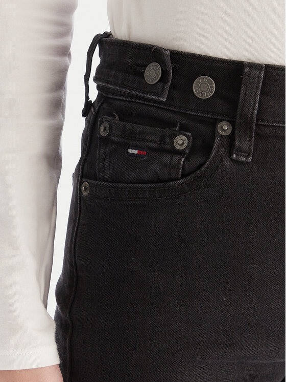 Tommy Jeans Tommy Jeans Τζιν Sylvia DW0DW20503 Μαύρο Flare Fit