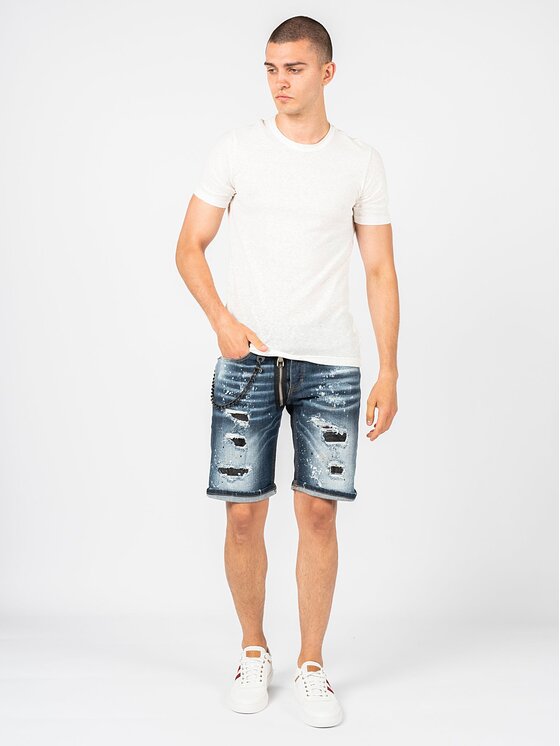 Xagon Xagon T-shirt P2308 2JX 2405 Écru Regular Fit