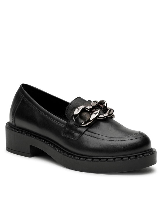 Solo Femme Solo Femme Oxfordy 60101-01-M41/000-03-00 Černá
