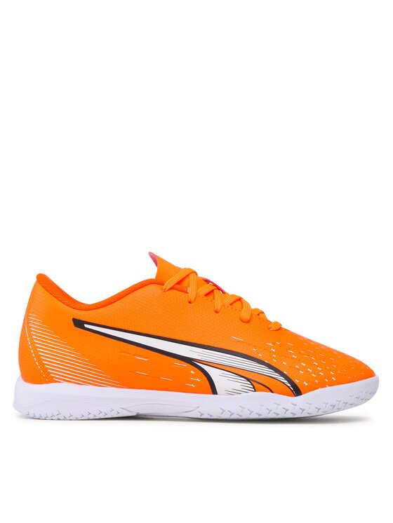 Puma Scarpe da calcio Ultra Play It Jr 107237 01 Arancione, taglia : 38