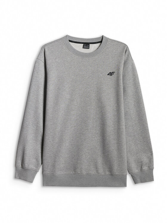 4F 4F Bluza NOS Szary jasny Regular Fit