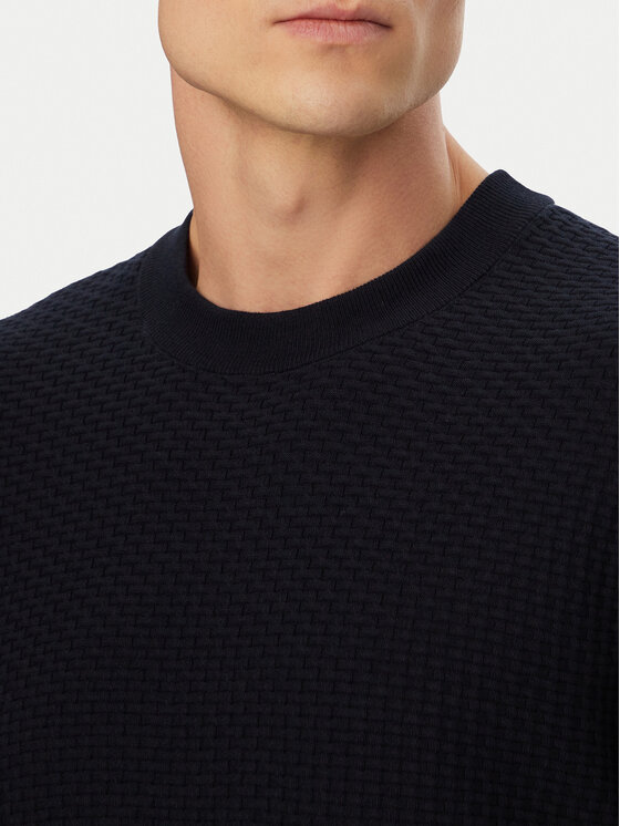 BOSS BOSS Sweater H-Nilton 50560468 Sötétkék Regular Fit
